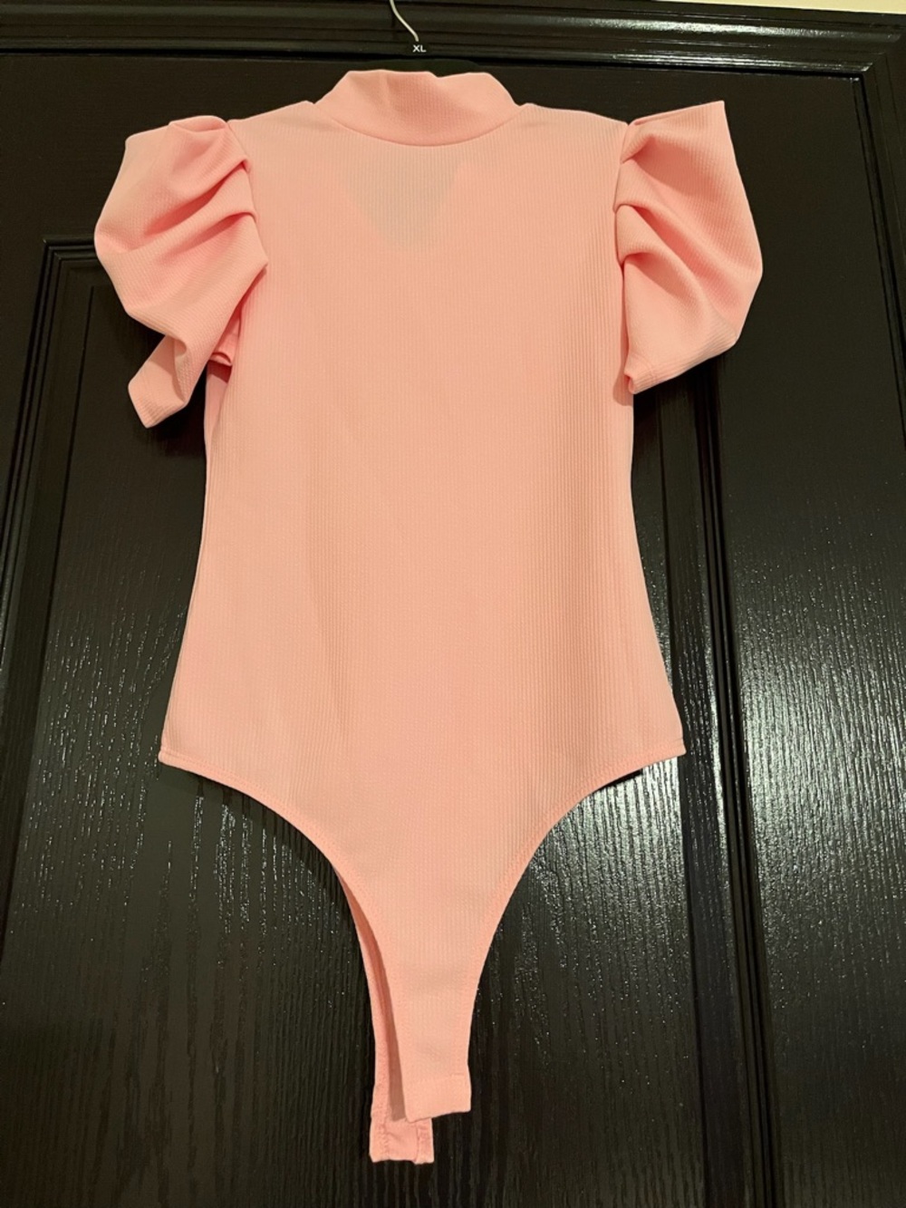 Barbie Pink Puff-Sleeve One-Piece Bodysuit